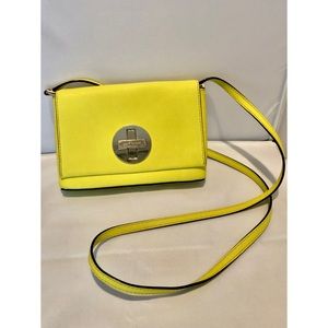 Kate Spade Bright Yellow Crossbody Purse